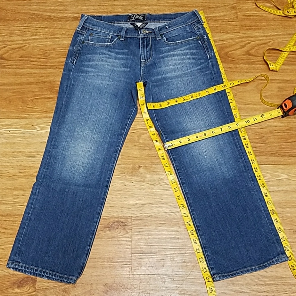 LUCKY 6x24 BRAND VINTAGE SUMMER SWEET N LOW CROP FADED GIRLS WOMEN'S JEANS